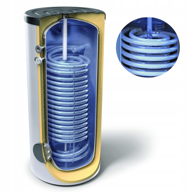 TESY ZASOBNIK WYMIENNIK CWU 300L PODWÓJNA WĘŻOWNICA 3,84m²